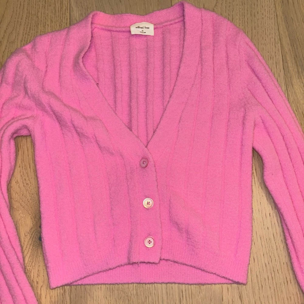 Wilfred pink sweater